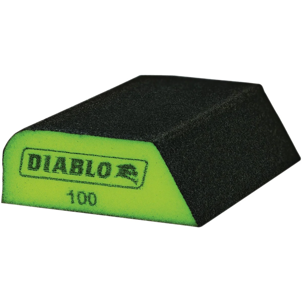 Excellent Diablo 2-1 2 In. x 4 In. x 1 In. 100 Grit Fine Dual-Edge Sanding Sponge Flexible