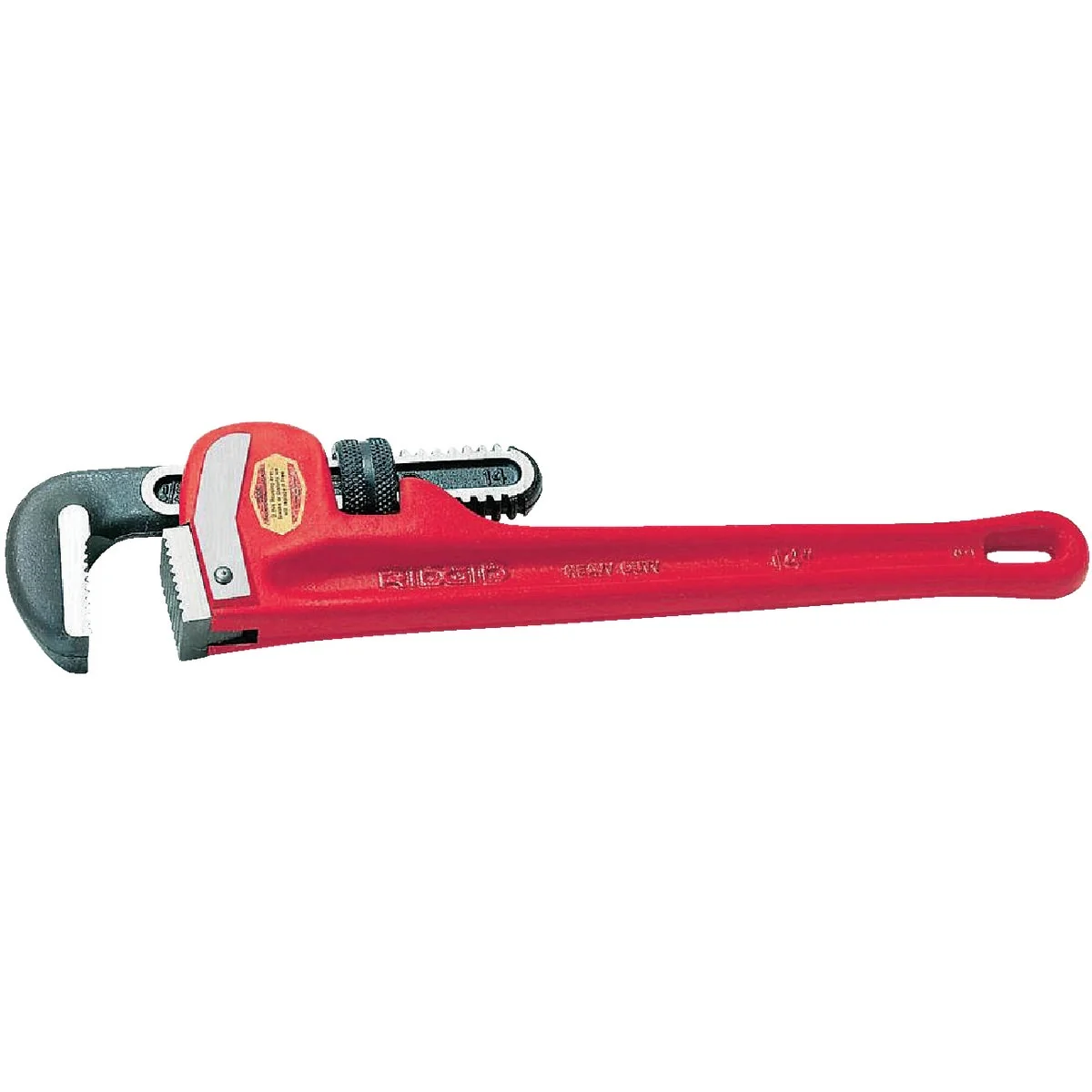 Smart Ridgid 12 In. Cast Iron Heavy-Duty Pipe Wrench High-Grade