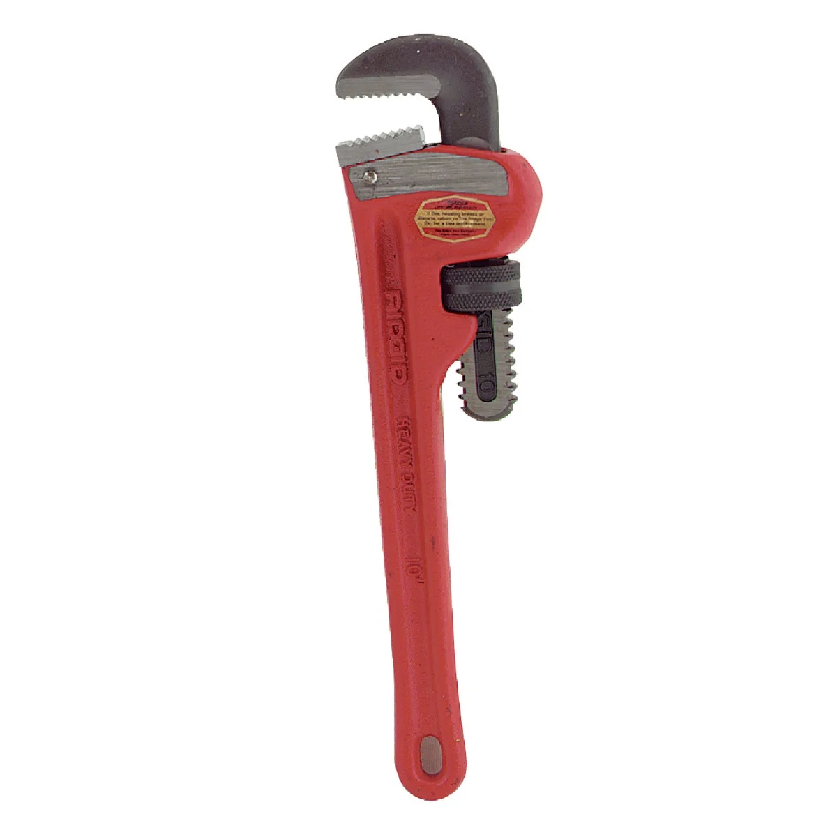 Fast Ridgid 10 In. Cast Iron Heavy-Duty Pipe Wrench Functional