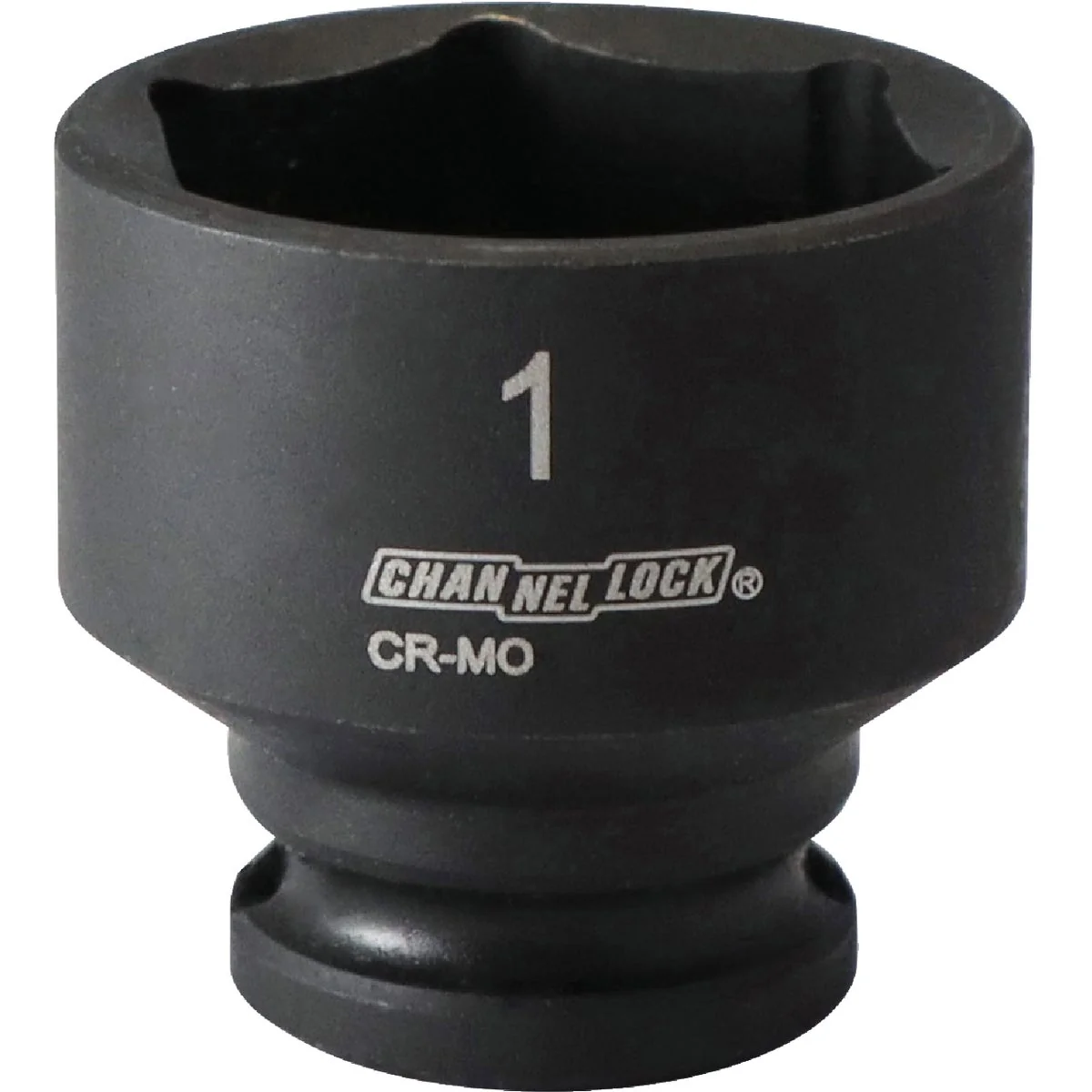 Comfortable Channellock 3 8 In. Drive 1 In. 6-Point Shallow Standard Impact Socket High-Quality