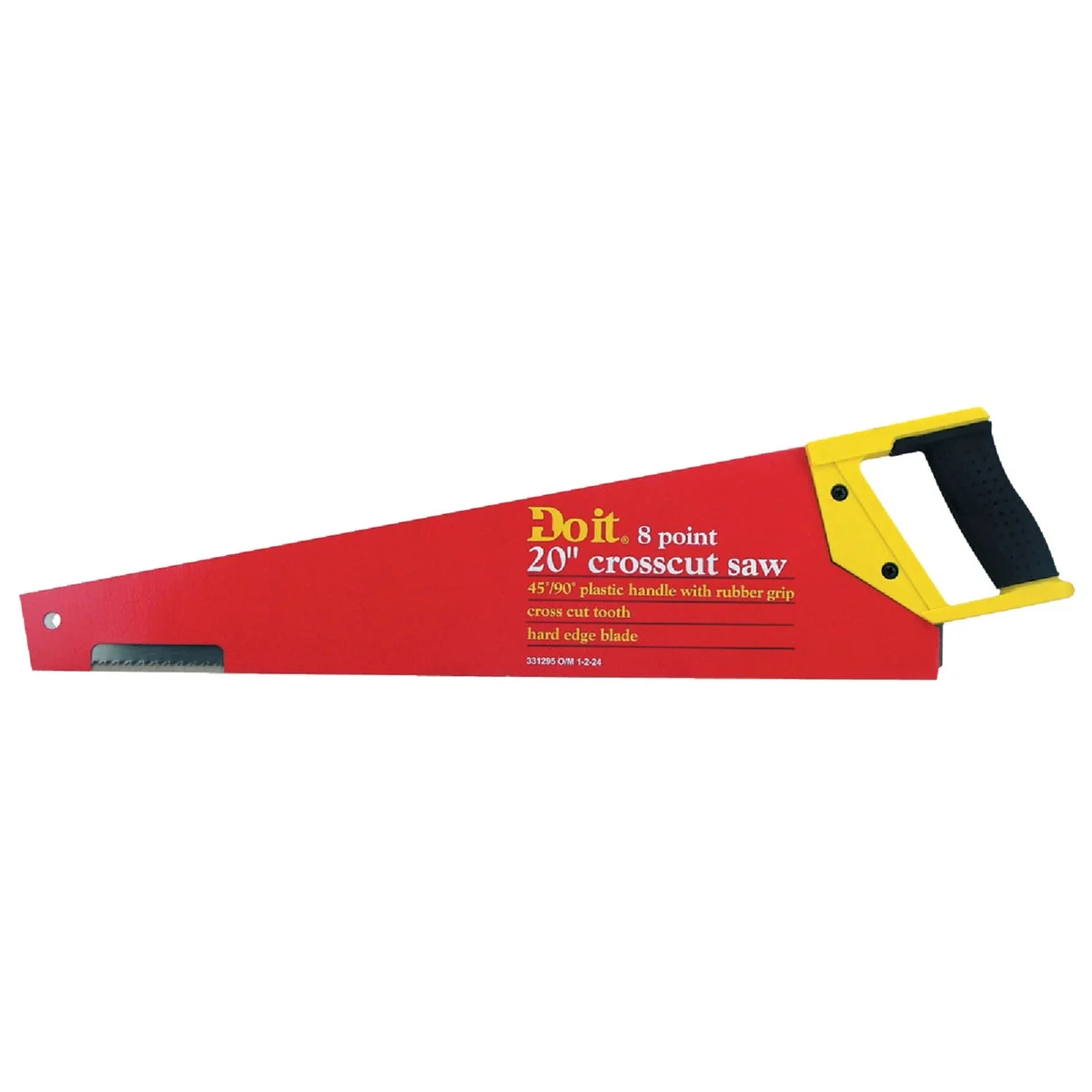 Premium Do it 20 In. L. Blade 8 PPI Plastic Handle Hand Saw Original Design