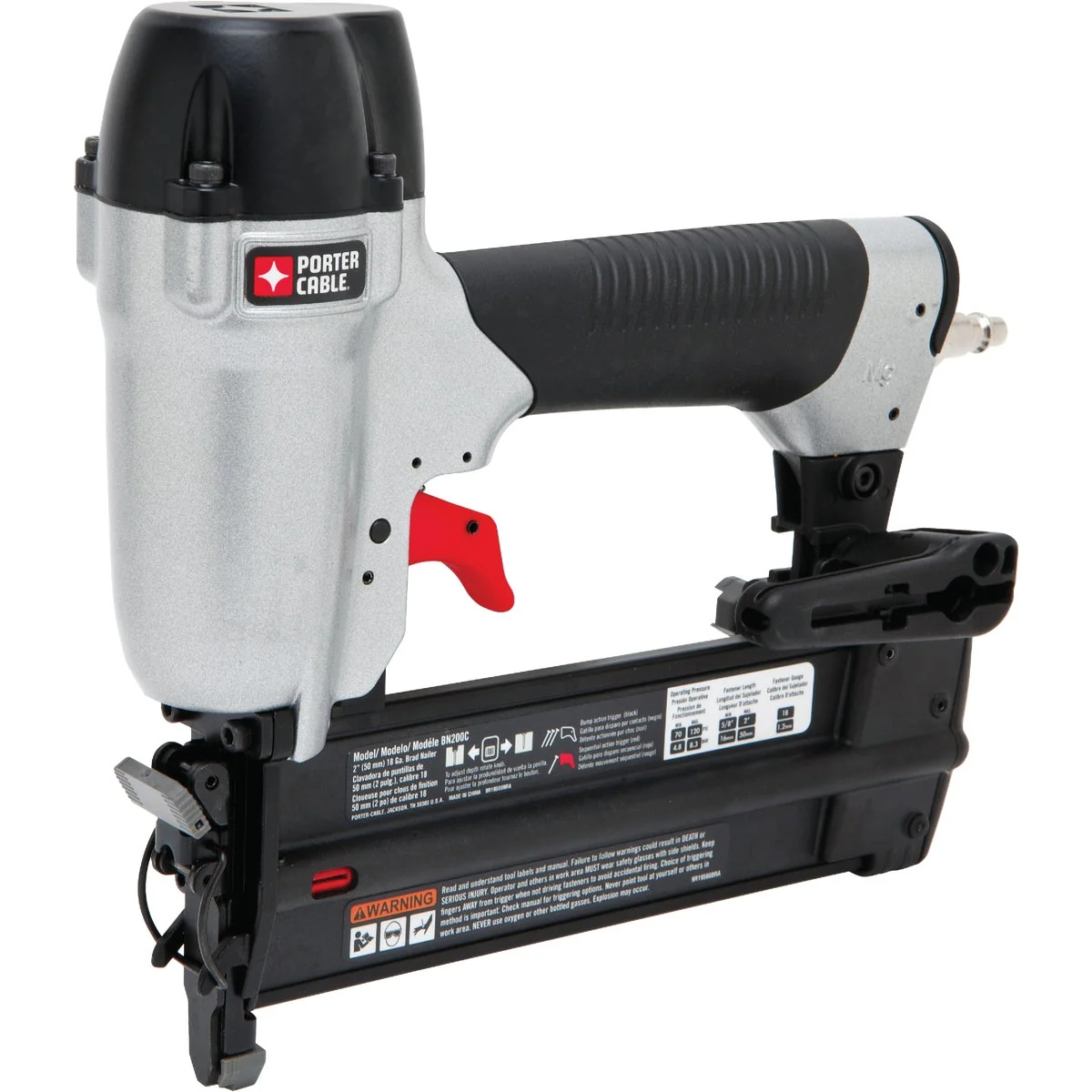 Trendy Porter Cable 18-Gauge 2 In. Brad Nailer Kit Effective