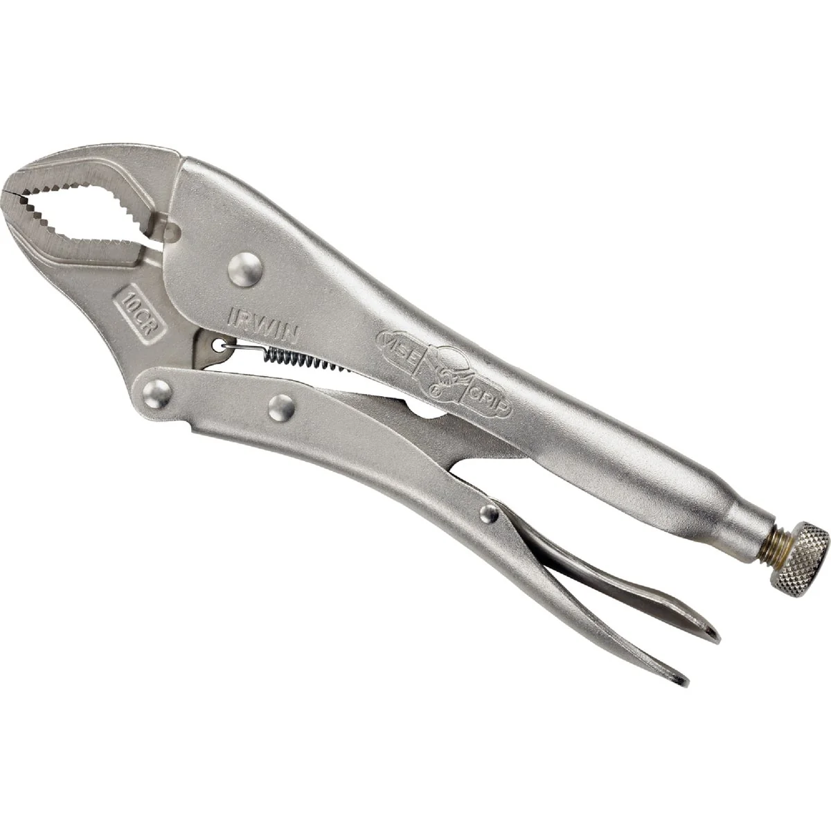 Specialty Irwin Vise-Grip The 10 In. Curved Jaw Locking Pliers without Wire Cutter Fast