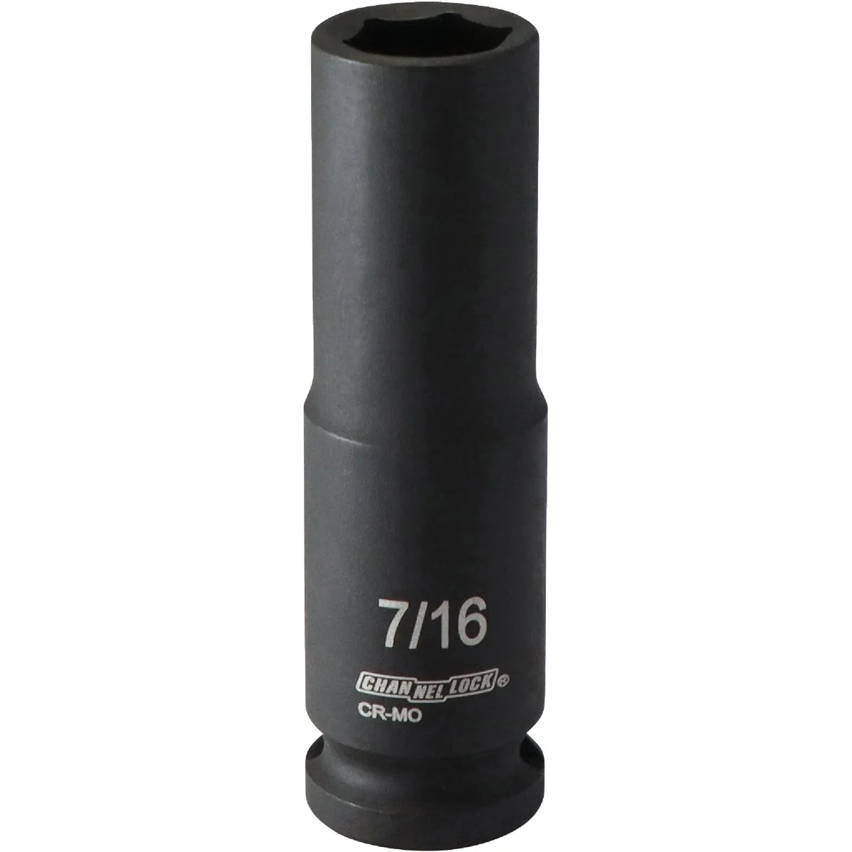 Refined Channellock 3 8 In. Drive 7 16 In. 6-Point Deep Standard Impact Socket High-Quality