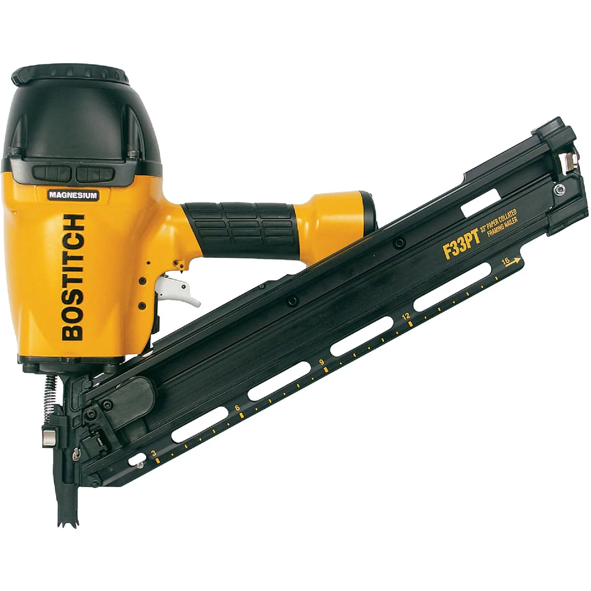 Dependable Bostitch 33 Degree 3-1 2 In. Paper Tape Framing Nailer Durable