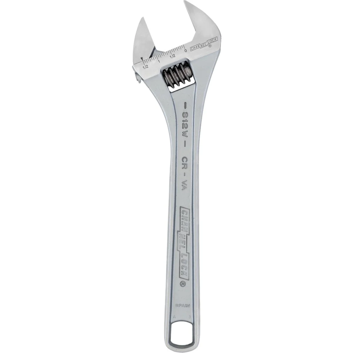 Official Channellock 12 In. Adjustable Wrench Clean