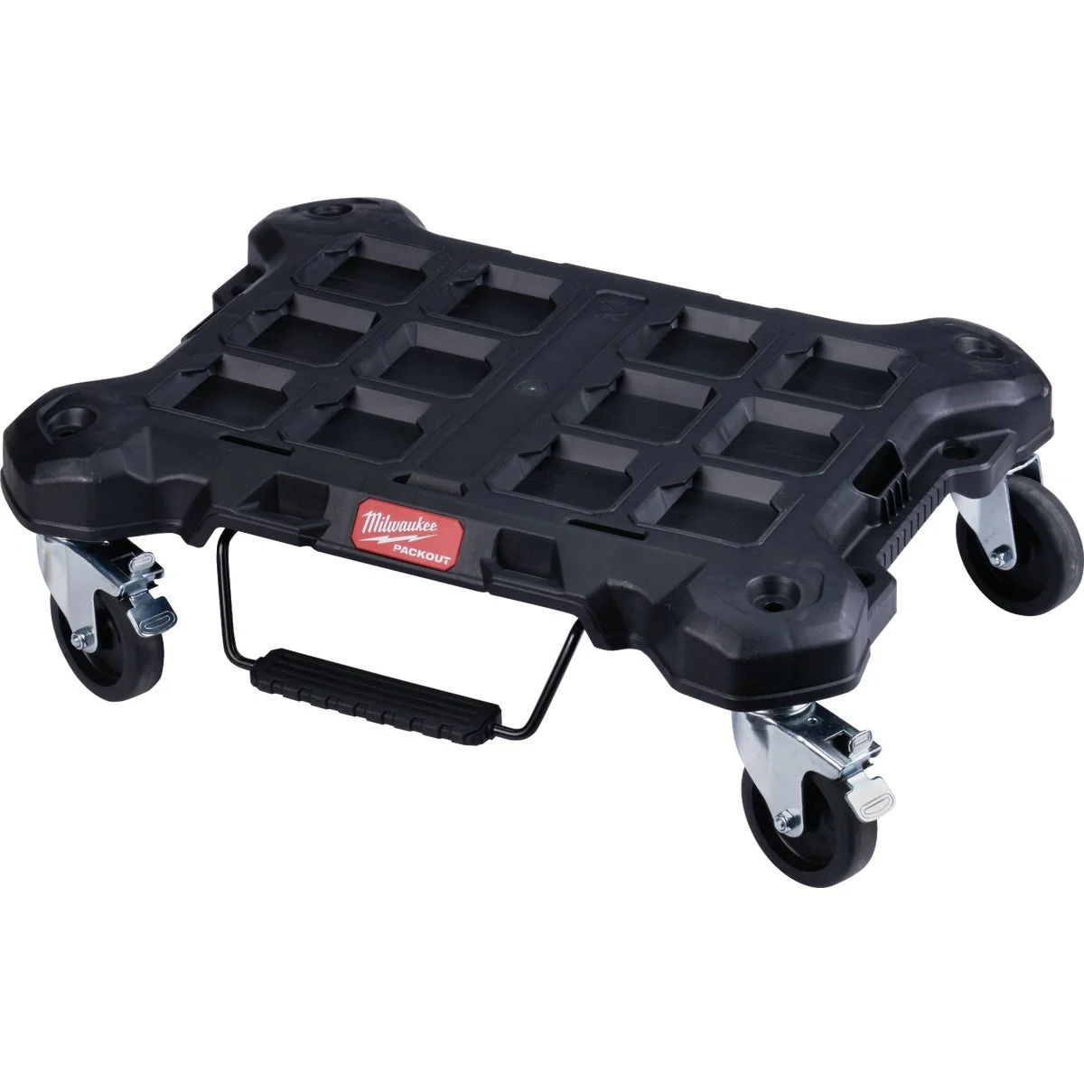 Excellent Milwaukee PACKOUT 18.8 In. W x 24.4 In. L Platform Cart 250 Lb. Capacity Crafted