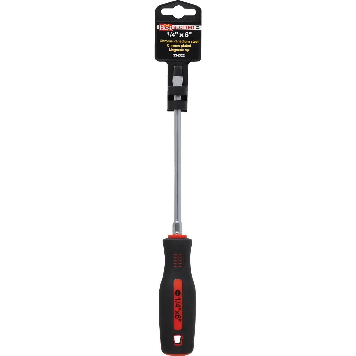 Natural Do it 1 4 In. x 6 In. Slotted Screwdriver Pure