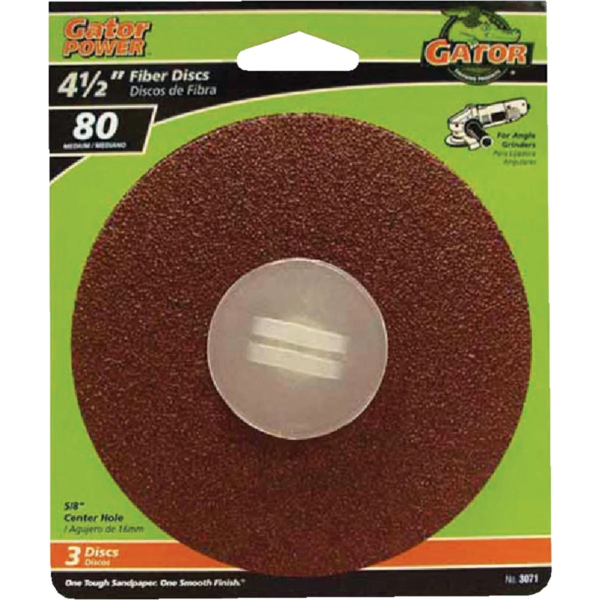 High-End Gator 4-1 2 In. 80 Grit Fiber Disc 3-Pack Trendy