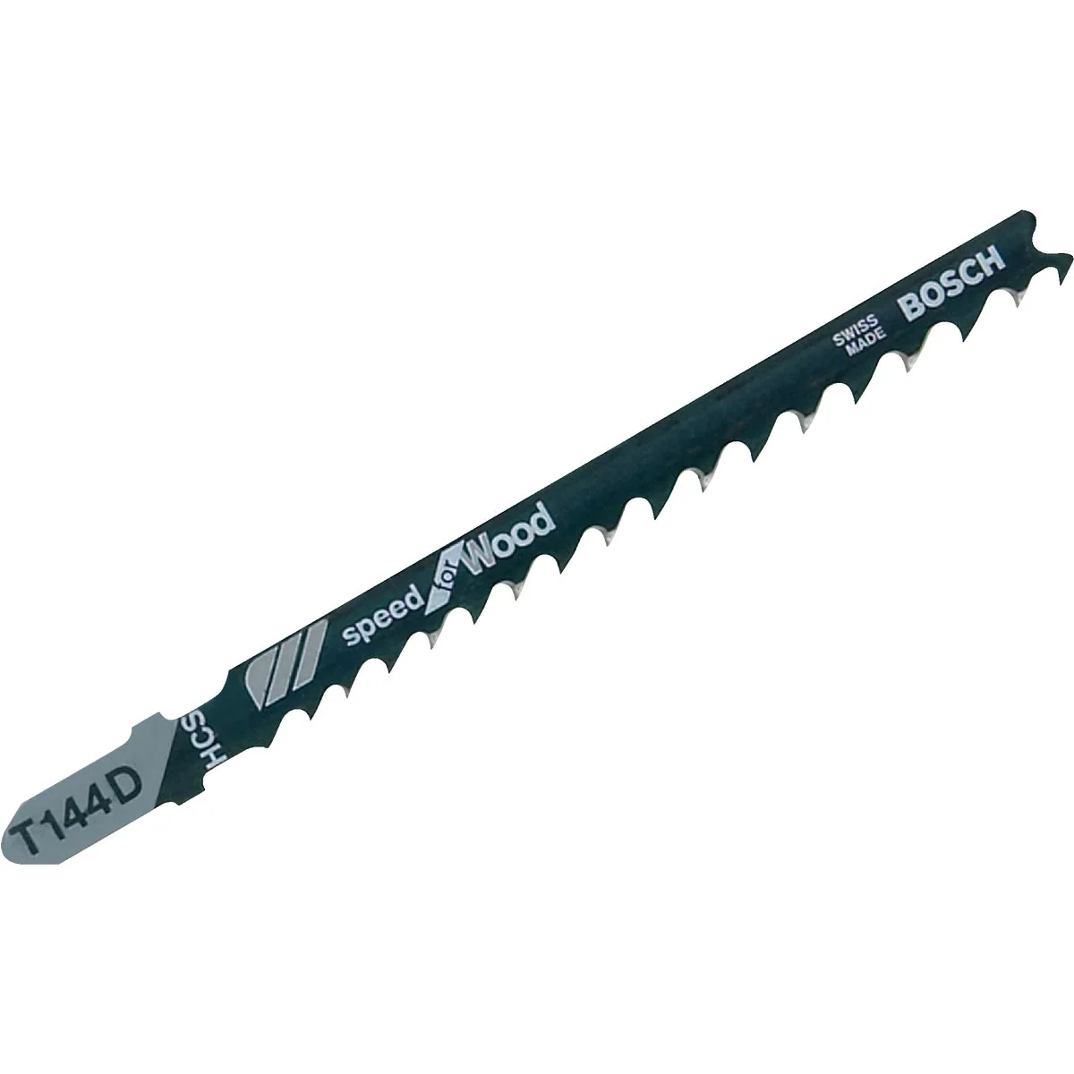 Refined Bosch T-Shank 4 In. x 6 TPI High Carbon Steel Jig Saw Blade Speed for Wood 5-Pack Selected