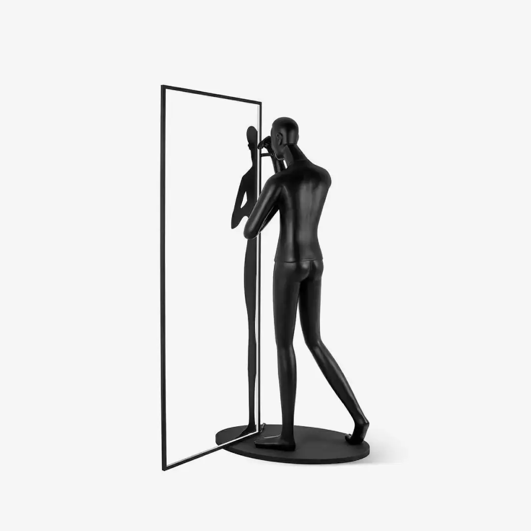 High-Performance Meneer Spiegel Sculptuur Vloerlamp Fashionable