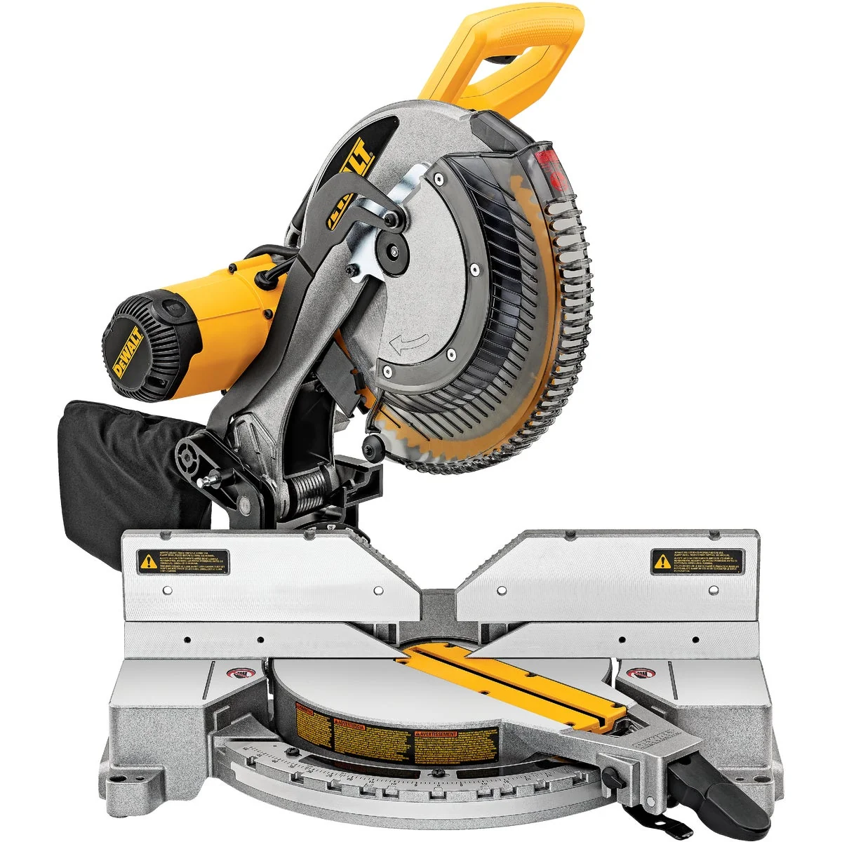 Environmentally Friendly DeWalt 12 In. 15-Amp Dual-Bevel Compound Miter Saw Modern