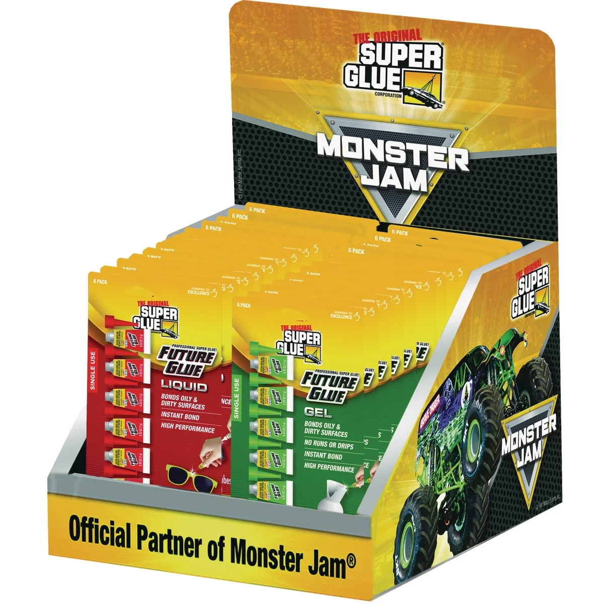 Enhanced Super Glue Future Glue Gel Single Use 24 Pc. Display High-End