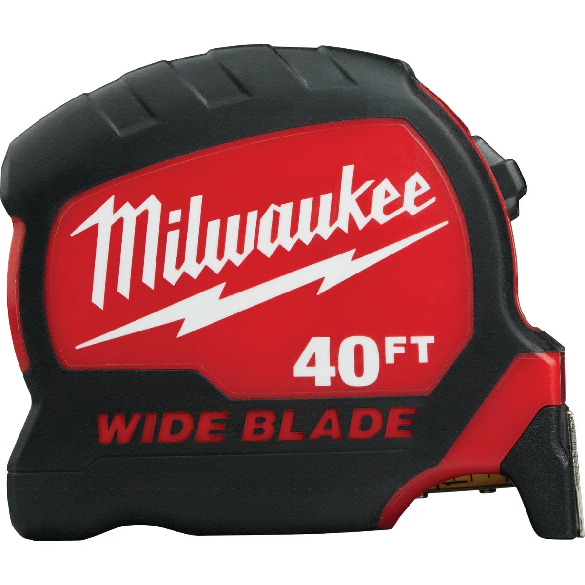 Smooth Milwaukee 40 Ft. Wide Blade Tape Measure Lightweight