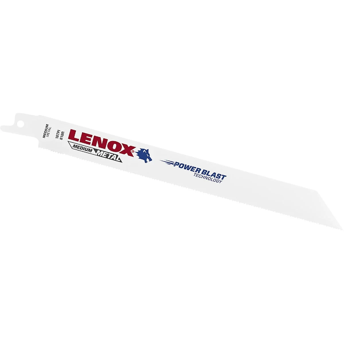 Dependable Lenox 8 In. 18 TPI Medium Metal Reciprocating Saw Blade First-Class