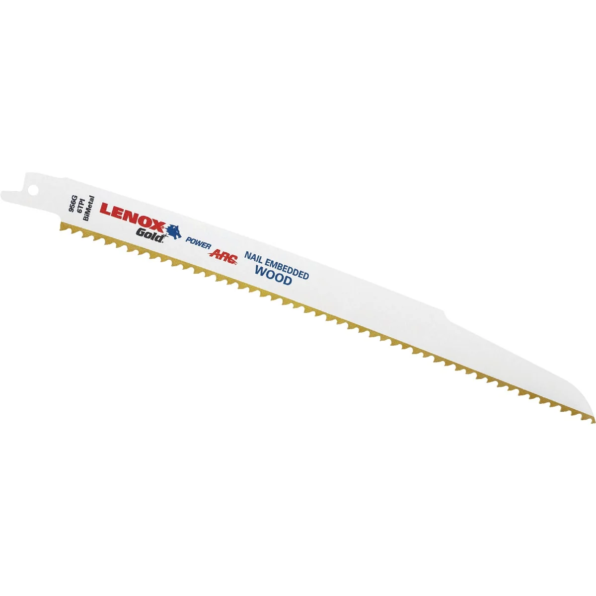 Expertly Made Lenox Gold 9 In. 6 TPI Wood w Nails Power Arc Curved Reciprocating Saw Blade 5-Pack Safe