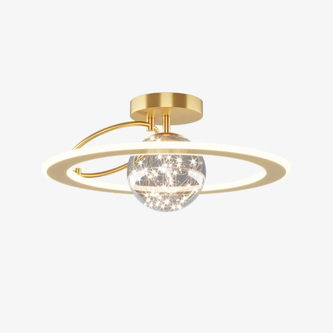 Sustainable Gipskruid plafondlamp User-Friendly