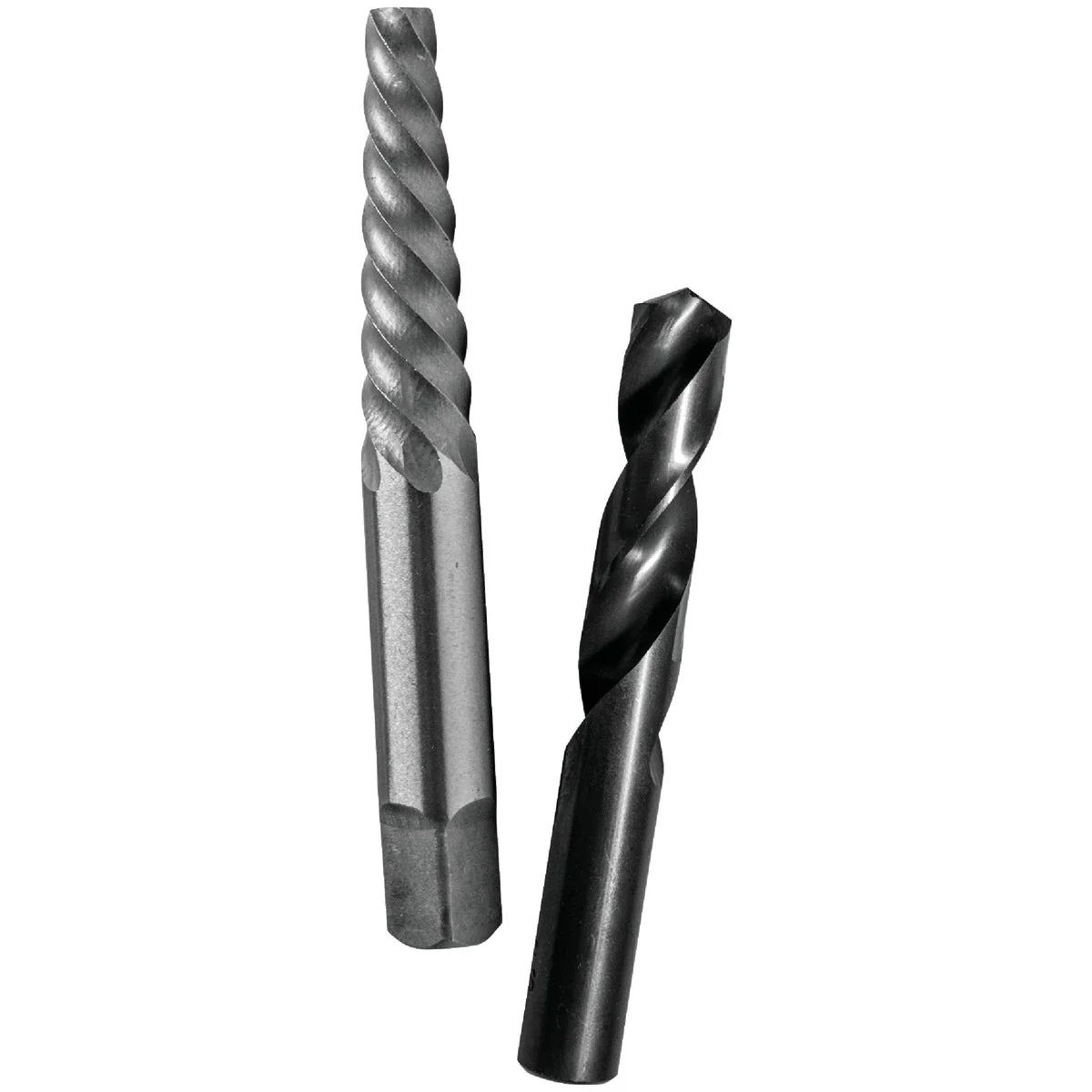 Casual Century Drill Tool 6 Spiral Flute Screw Extractor Drill Bit Combo Contemporary