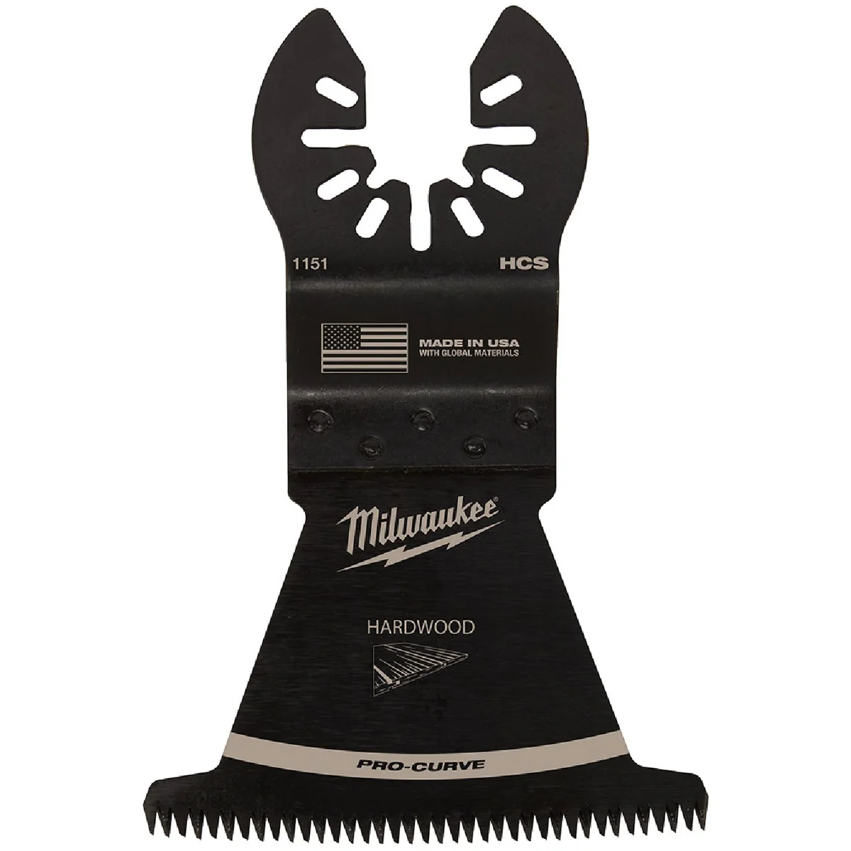 Excellent Milwaukee OPEN-LOK 2-1 2 In. HCS Japanese Tooth PRO-CURVE Hardwood Oscillating Blade 3-Pack Outstanding