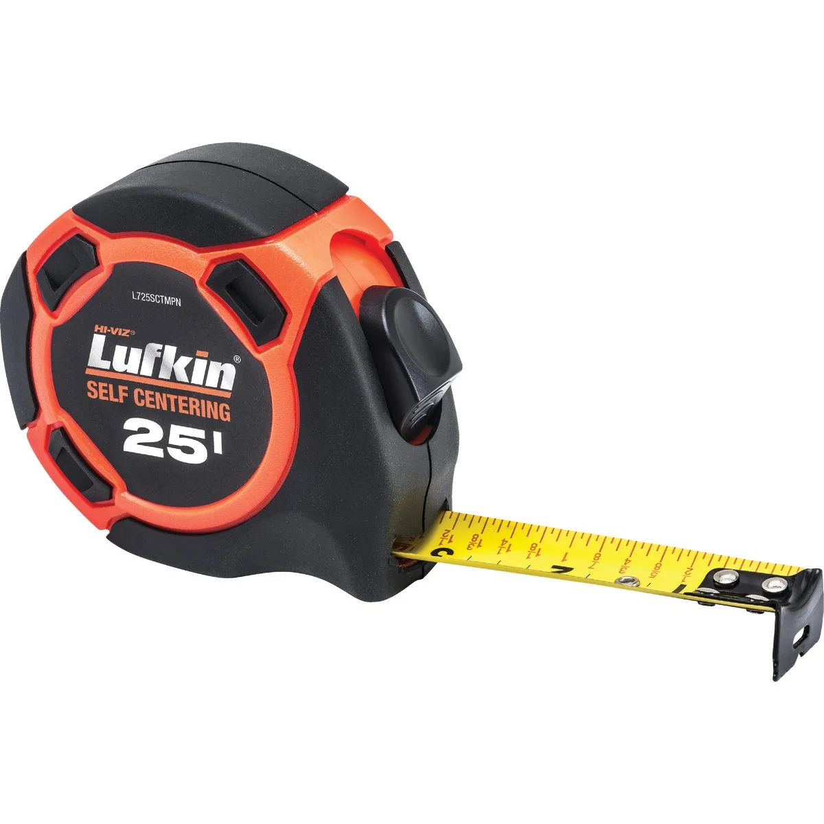 Functional Lufkin Hi-Viz 25 Ft. Self-Centering Tape Measure Long-Lasting
