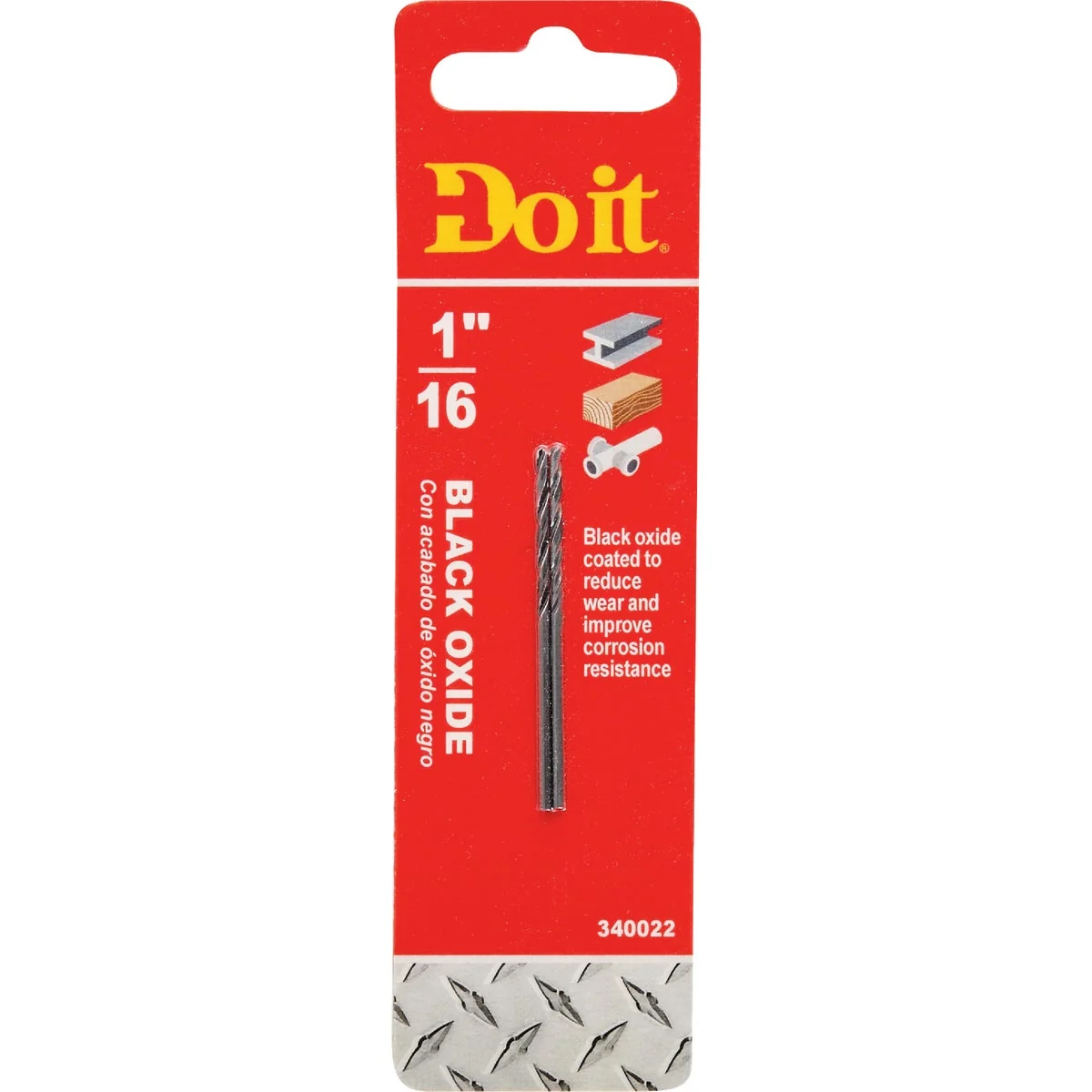 Flexible Do it 1 16 In. Black Oxide Drill Bit 2-Pack Sustainable