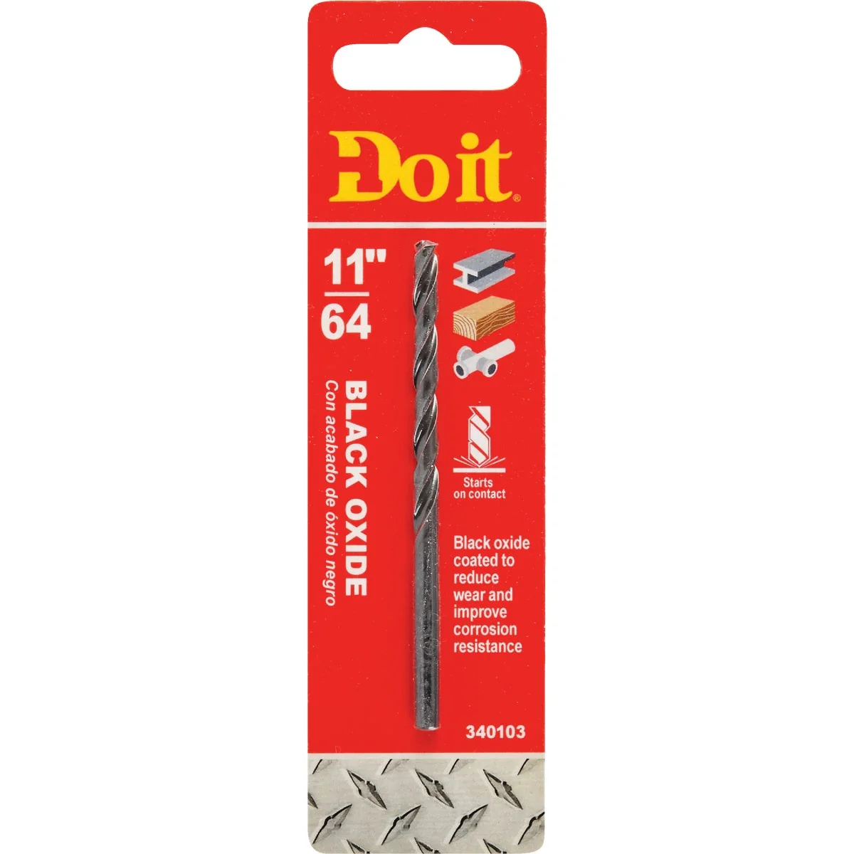 Stylish Do it 11 64 In. Black Oxide Drill Bit First-Class