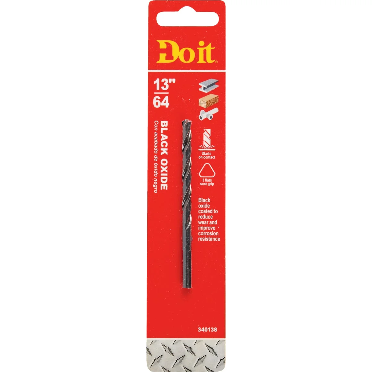 Consistent Do it 13 64 In. Black Oxide Drill Bit Natural
