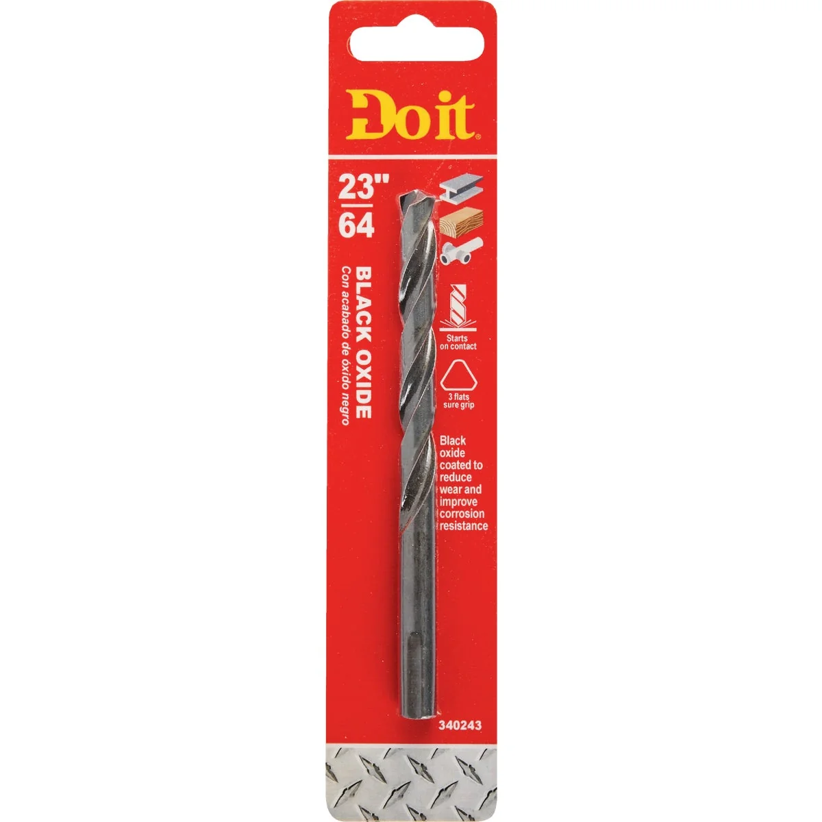 Certified Do it 23 64 In. Black Oxide Drill Bit Elite