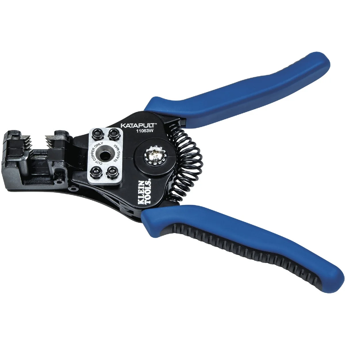 Pure Klein 5 In. W x 6.625 In. L x 1.5 In. D 8 AWG to 22 AWG Cast-Alloy with Heavy-Duty Ecoat Finish Wire Stripper Advanced