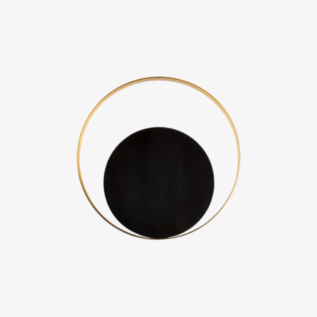 Convenient Moderne ronde wandlamp Enhanced