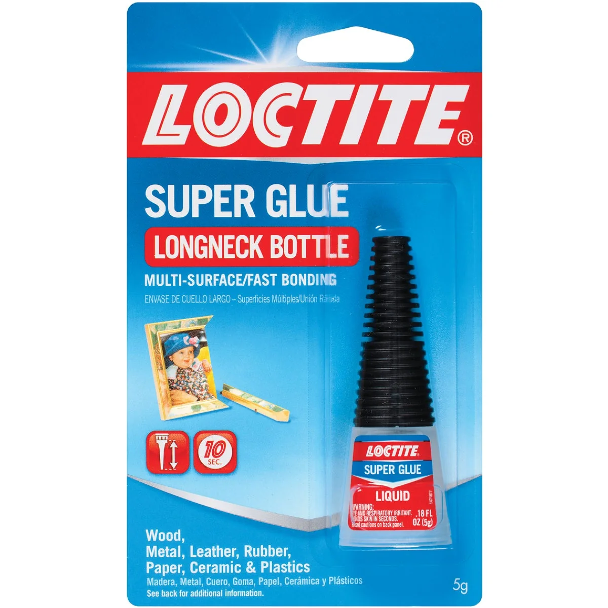 Elite LOCTITE 0.18 Oz. Liquid Super Glue with Longneck Bottle Smart