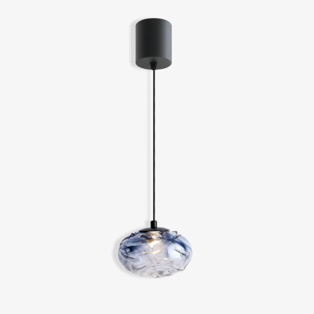 World-Class Blauwe inkt glazuur hanglamp Classic