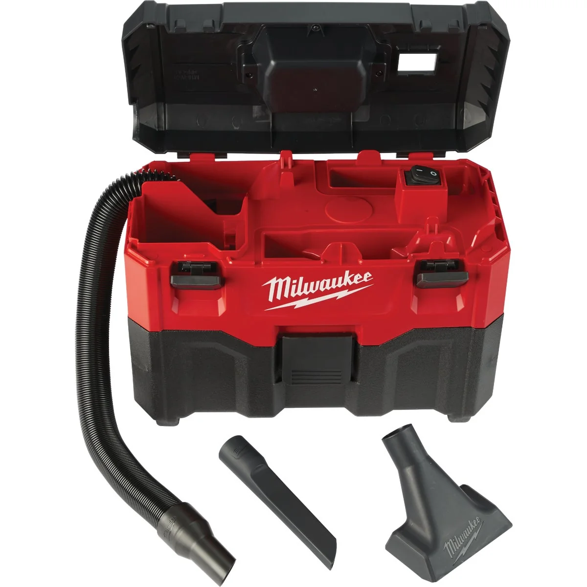 Traditional Milwaukee M18 18 Volt 2 Gal. Cordless Wet Dry Vacuum Bare Tool Reliable