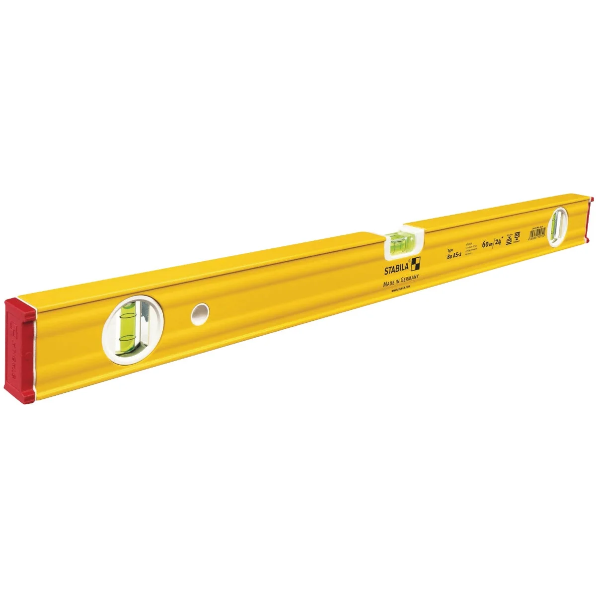 Advanced Stabila 24 In. 80AS-2 Slim Profile Box Level Secure