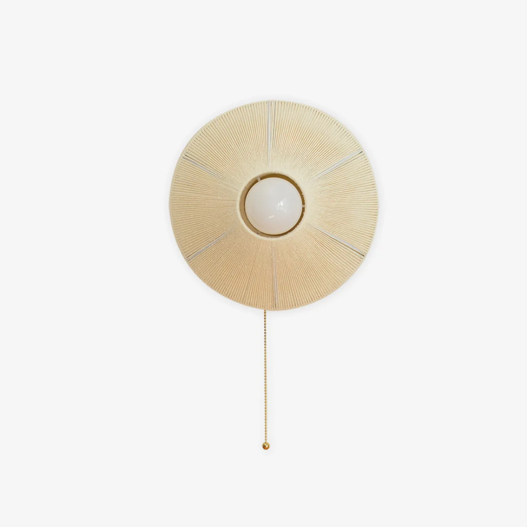 Comfortable Wandlamp van katoendraad Innovative