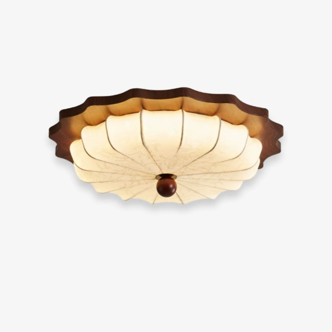 Easy-to-Use Amerikaanse houten rijm plafondlamp Contemporary