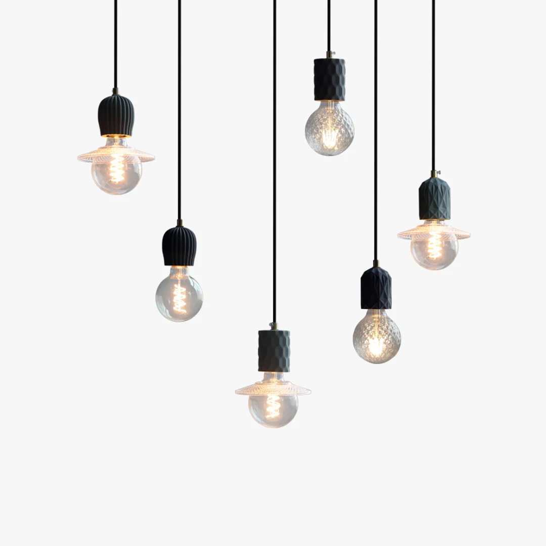 Elegant JIKAI cementen hanglamp Powerful