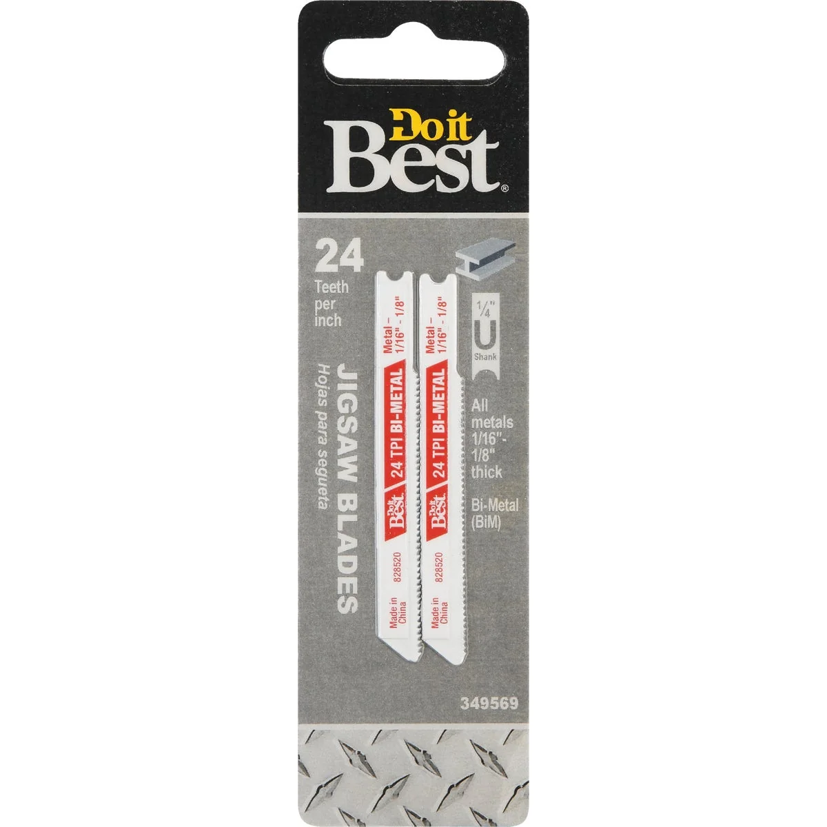 Exceptional Do it U-Shank 2-3 4 In. x 21 TPI Bi-Metal Jig Saw Blade Metal 1 16 to 1 8 In. 2-Pack Genuine