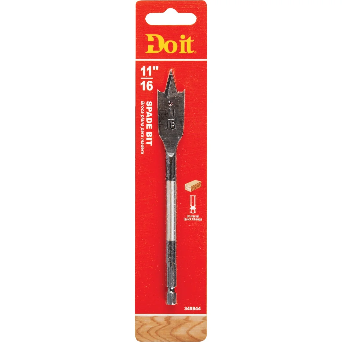 Natural Do it 11 16 In. x 6-1 4 In. Spade Bit High-Performance