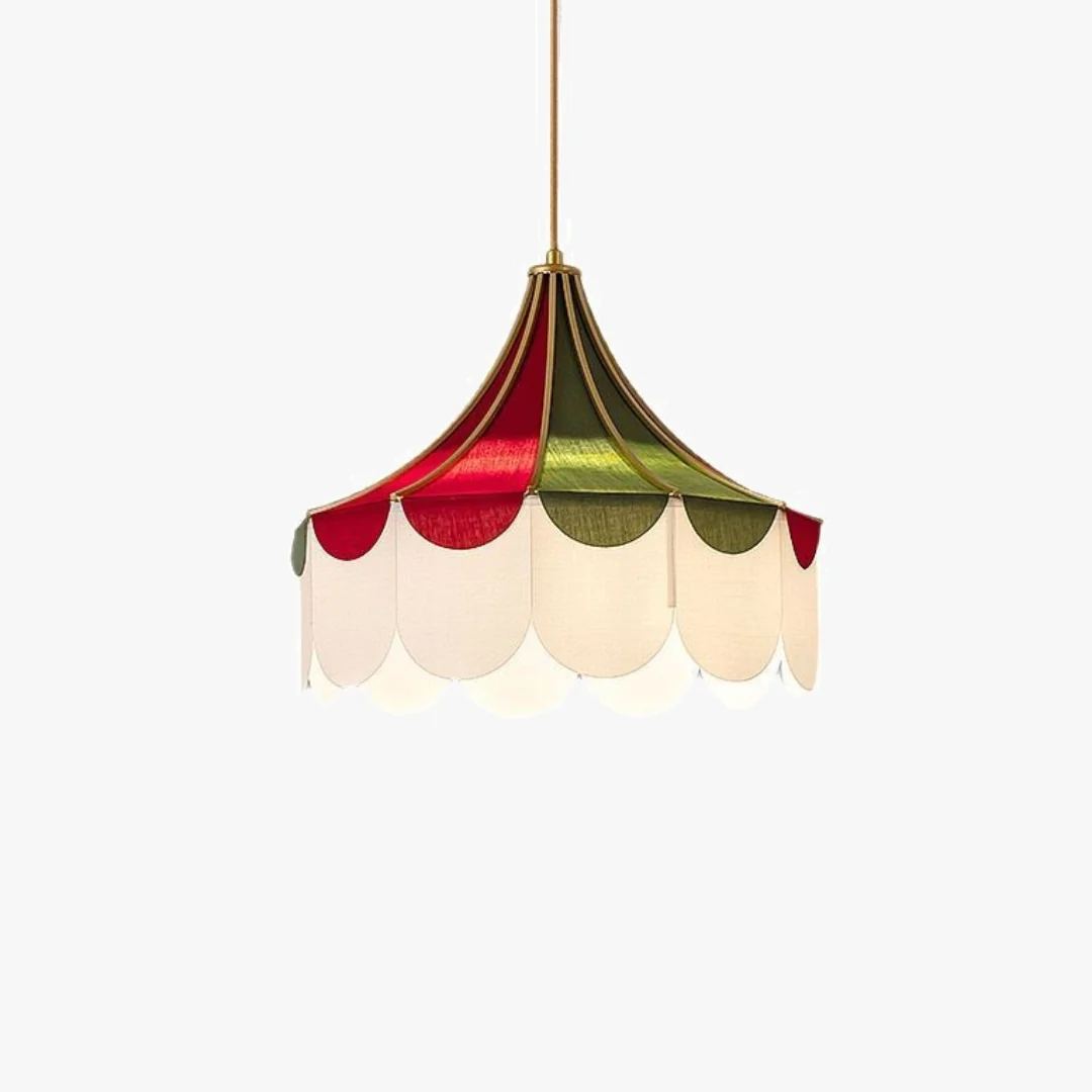 Authentic Circus Art Tent Hanglamp Natural