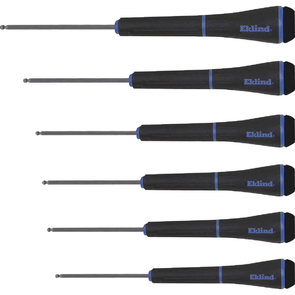 Artisan Eklind Metric Precision Ball-End Hex Key Set 6-Piece Traditional