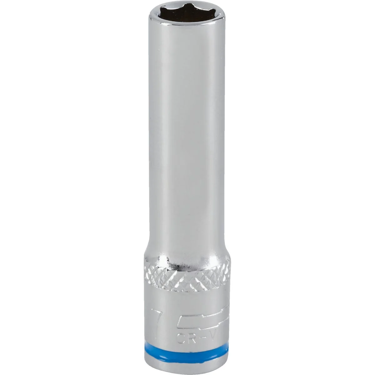 Superior Channellock 1 4 In. Drive 7 mm 6-Point Deep Metric Socket Refined