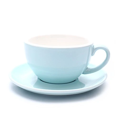 Effective Latte Art Cup and Saucer for Latte Cappuccino Innovative