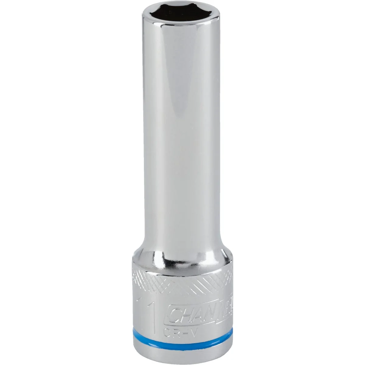 Premium Material Channellock 1 2 In. Drive 11 mm 6-Point Deep Metric Socket Reusable