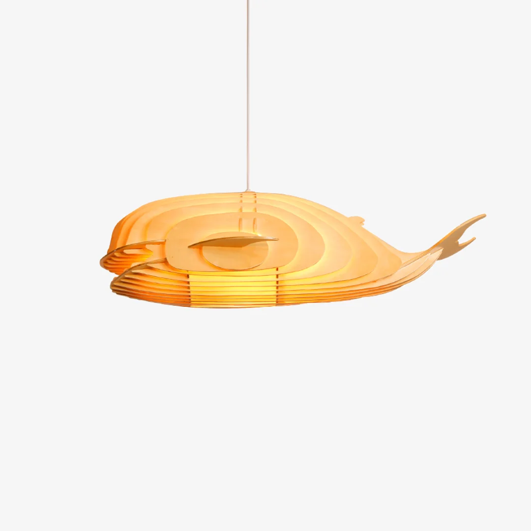 Pure Walvis hanglamp van massief hout Premium Material