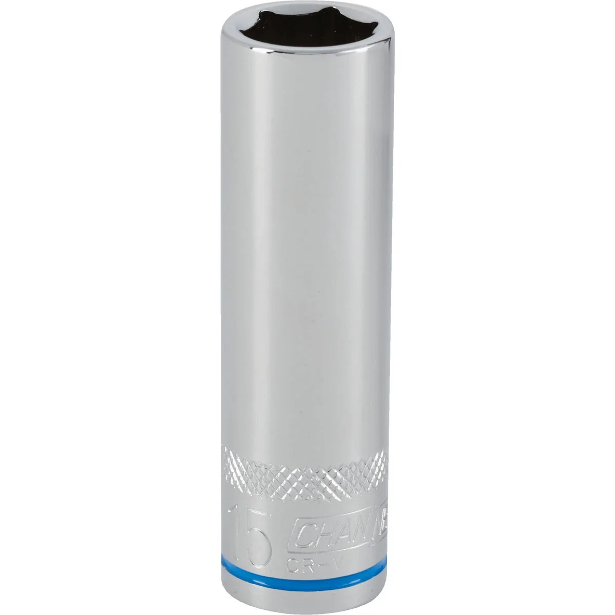 Official Channellock 1 2 In. Drive 15 mm 6-Point Deep Metric Socket Fast