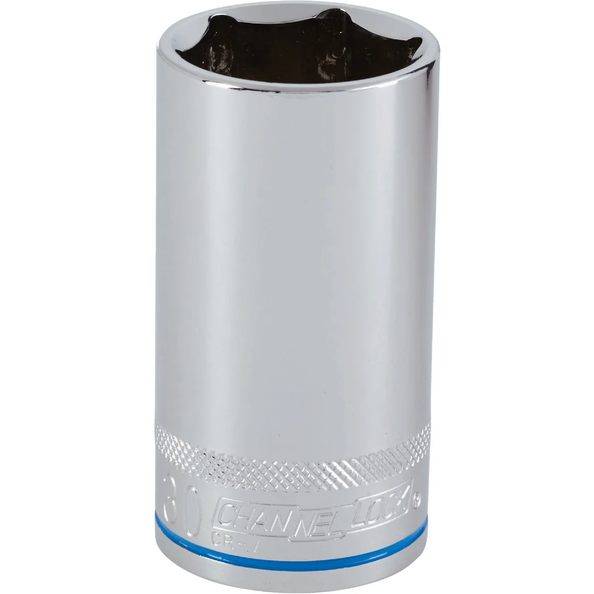 Breathable Channellock 1 2 In. Drive 30 mm 6-Point Deep Metric Socket Pure