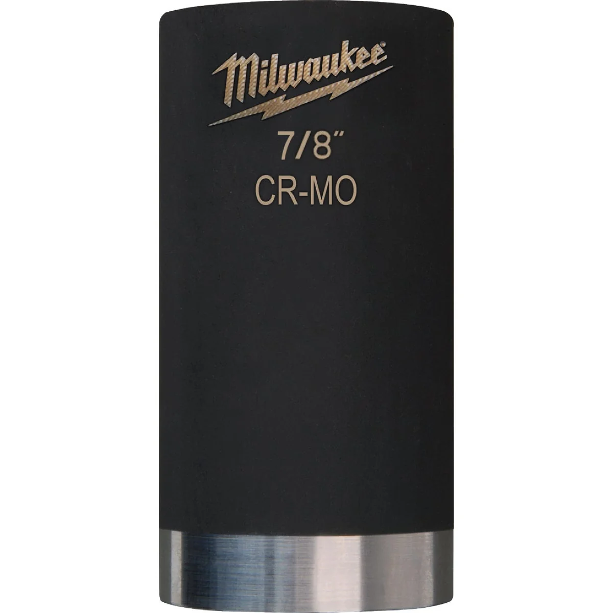 Excellent Milwaukee SHOCKWAVE 3 8 In. Drive 7 8 In. 6-Point Deep Standard Impact Socket Minimalist