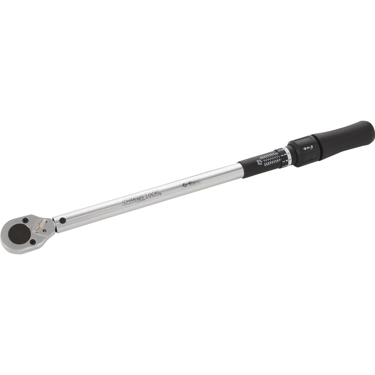 Green Channellock 1 2 In. Drive 50-250 Ft. Lb. Micrometer Torque Wrench Soft