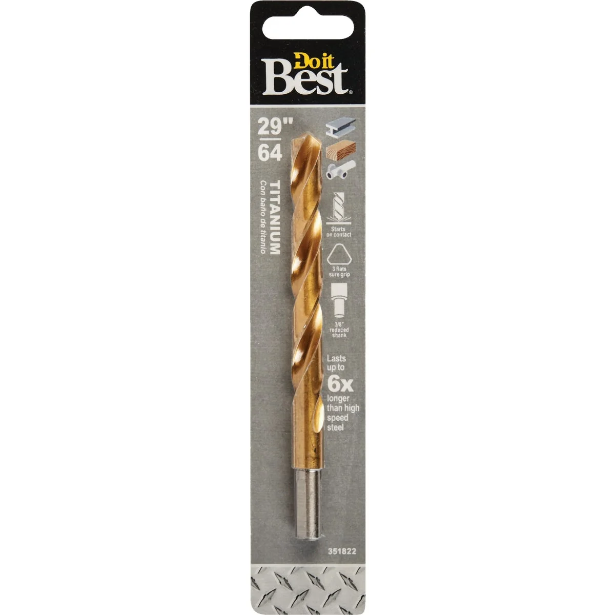 Selected Do it 29 64 In. Titanium Drill Bit Pure